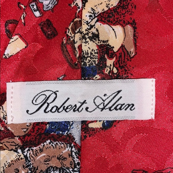 Robert Alan made in USA Christmas Tie - Picture 2 of 6